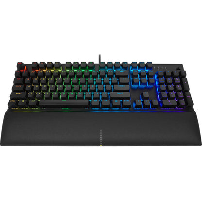 Corsair K60 RGB PRO SE Mechanical Gaming Keyboard – Black (CH-910D119-NA) — front view