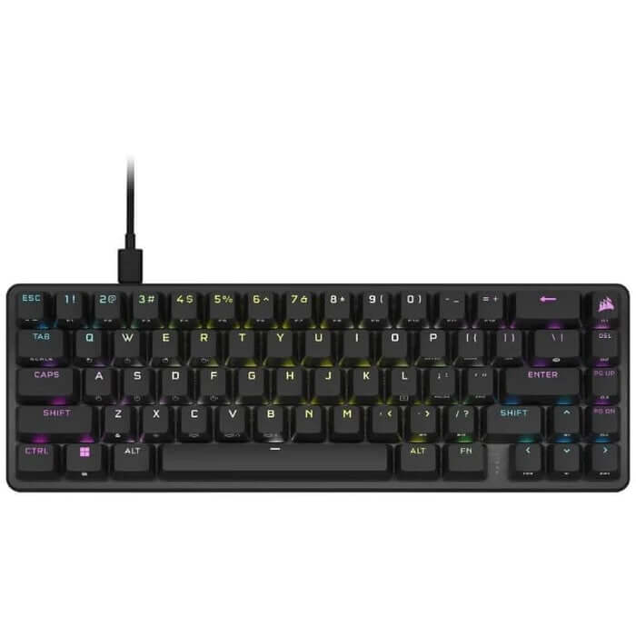 Corsair K65 Pro Mini RGB 65% Optical Mechanical Gaming Keyboard (CH-91A401A-NA) image 1