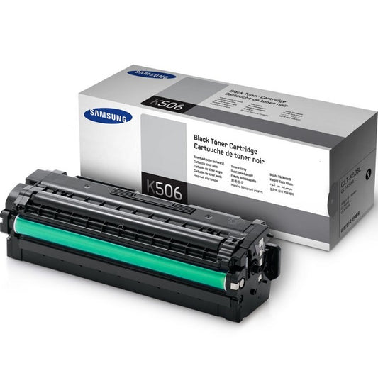Samsung CLT-K506L Black Toner Cartridge (SU173A) image 1