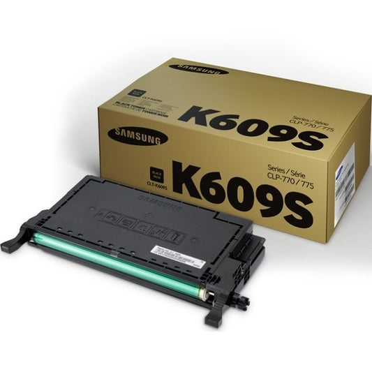Samsung CLT-K609S Black Laser Toner Cartridge (SU220A) image 1