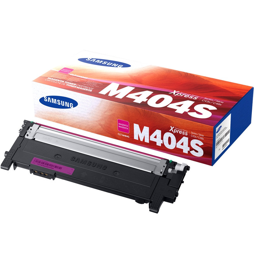 Samsung CLT-M404S Magenta Laser Toner Cartridge (SU243A) image 1