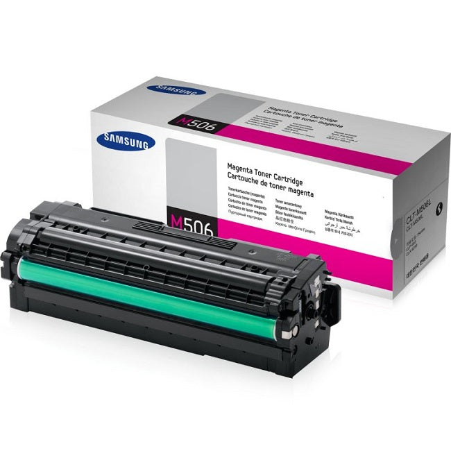 Samsung CLT-M506L Magenta Toner Cartridge (SU307A) image 1
