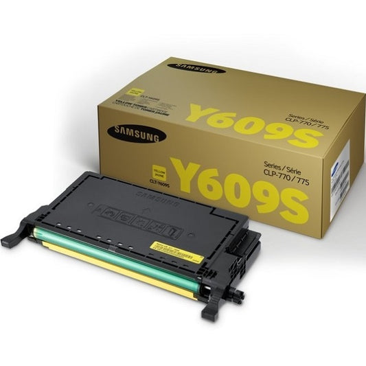 Samsung CLT-Y609S Yellow Laser Toner Cartridge (SU563A) image 1
