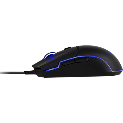 Cooler Master CoolerMaster CM110 Ambidextrous RGB Optical Gaming Mouse (CM-110-KKWO1) — side view