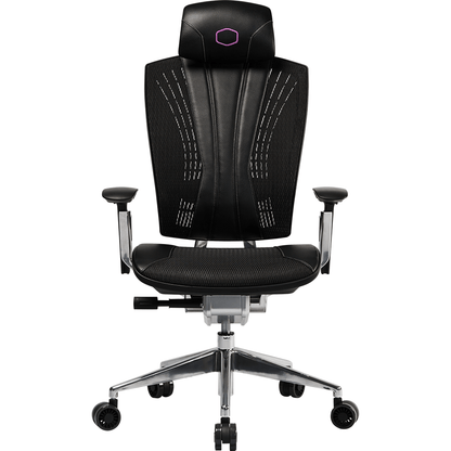 Cooler Master Ergo L Ergonomic PU Leather Gaming Chair Black (CMI-GCEL-2019) — rear view