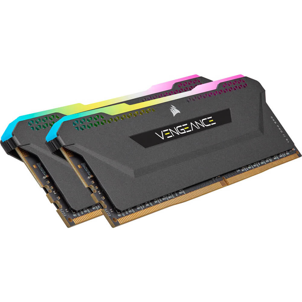 Corsair Vengeance RGB PRO SL 32GB DDR4 DRAM 3600MHz Memory Kit – Black (CMH32GX4M2Z3600C18) image 3