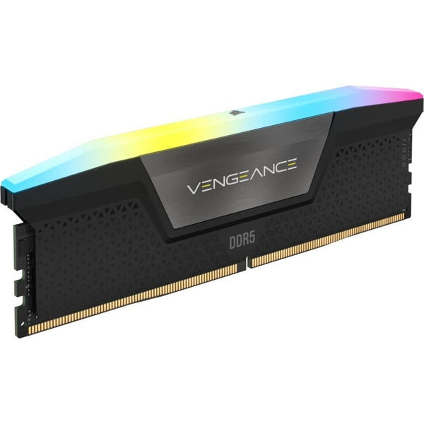 Corsair VENGEANCE RGB 32 GB (2 x 16GB) DDR5 DRAM 6000MHz C40 Desktop Memory Kit (CMH32GX5M2B6000C40) image 1