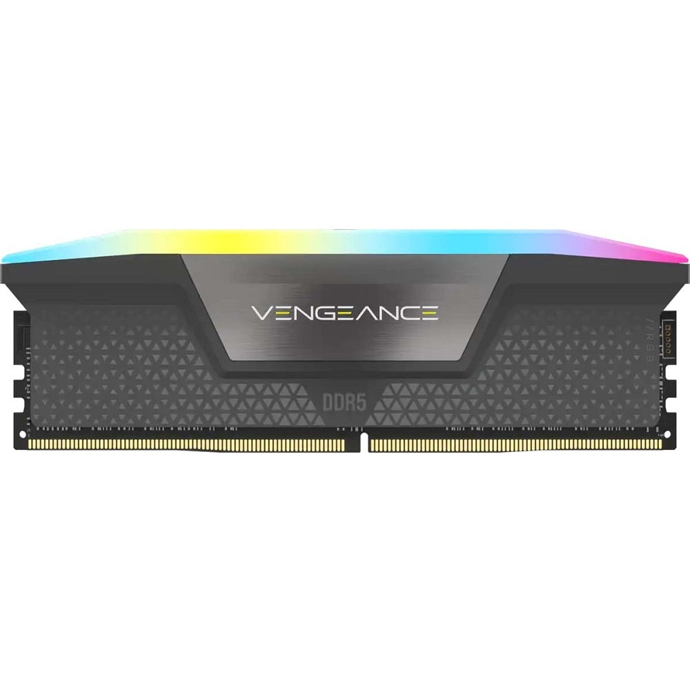 Corsair VENGEANCE RGB 64 GB (2 x 32GB) DDR5 DRAM 5200MT/s C40 Desktop Memory Kit (CMH64GX5M2B5200Z40K) image 1
