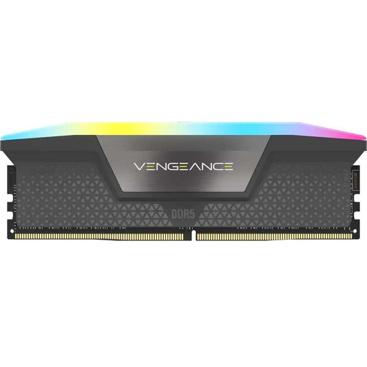 Corsair VENGEANCE RGB 64 GB (2 x 32GB) DDR5 DRAM 5200MT/s C40 Desktop Memory Kit (CMH64GX5M2B5200Z40K) image 1