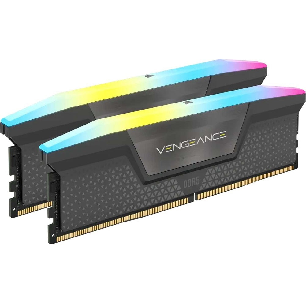 Corsair VENGEANCE RGB 64 GB (2 x 32GB) DDR5 DRAM 5200MT/s C40 Desktop Memory Kit (CMH64GX5M2B5200Z40K) image 2