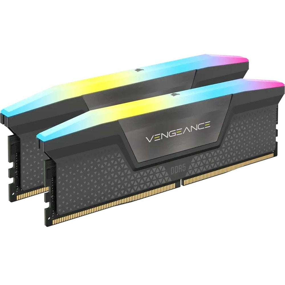 Corsair VENGEANCE RGB 32 GB (2 x 16 GB) DDR5 DRAM 5600MT/s C36 Desktop Memory Kit (CMH32GX5M2B5600Z36K) image 2