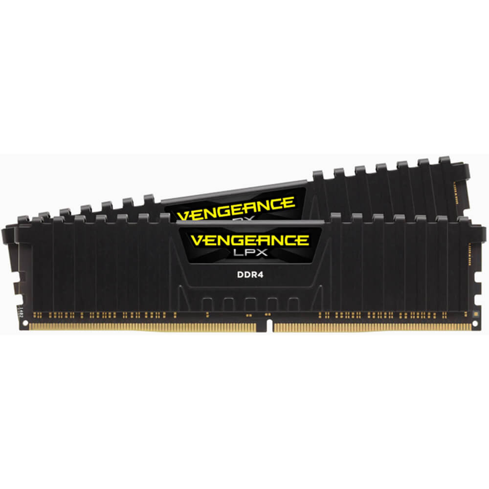 Corsair Vengeance LPX 16GB DDR4 3000MHz Desktop Memory Kit (2 x 8GB) – Black image 1