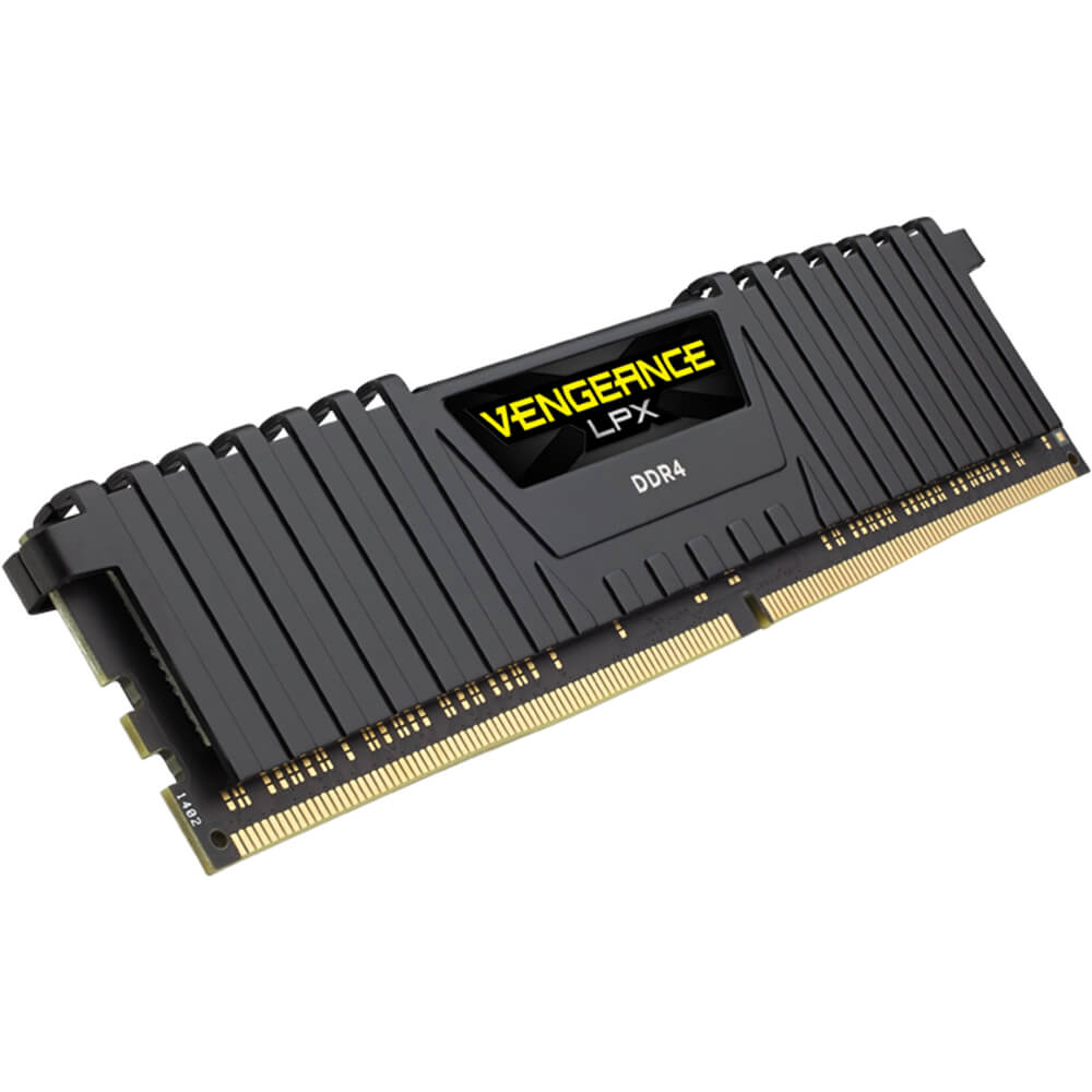 Corsair Vengeance LPX 16GB DDR4 DRAM 3200MHz Memory Kit – Black (CMK16GX4M2E3200C16) image 2