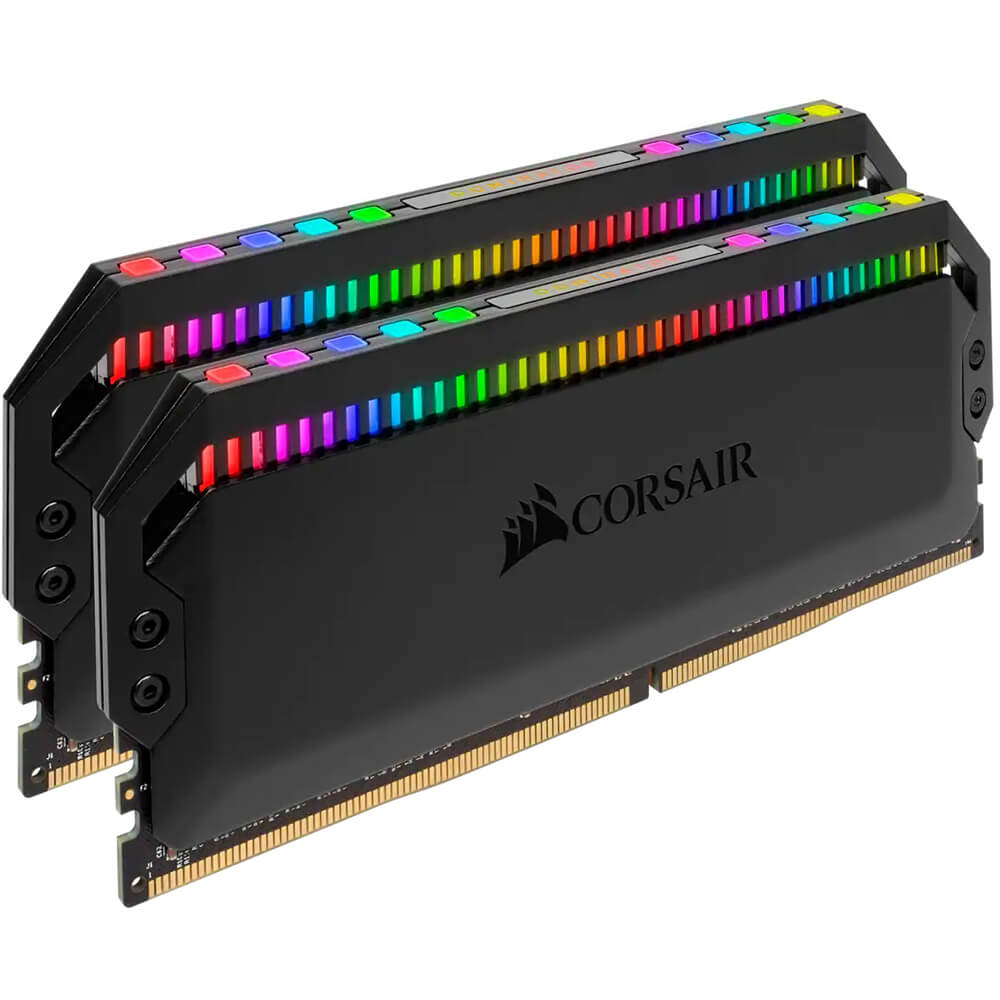 Corsair Dominator Platinum RGB 32GB DDR4 3200MHz Desktop Memory Kit (2 x 16GB) – Black image 2