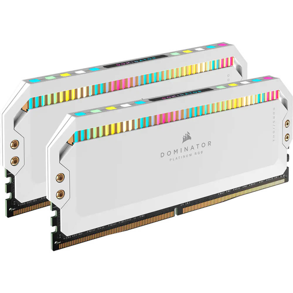 Corsair Dominator Platinum DDR5 32GB DRAM 5600MHz C36 Memory Kit – White (CMT32GX5M2B5600C36W) image 1