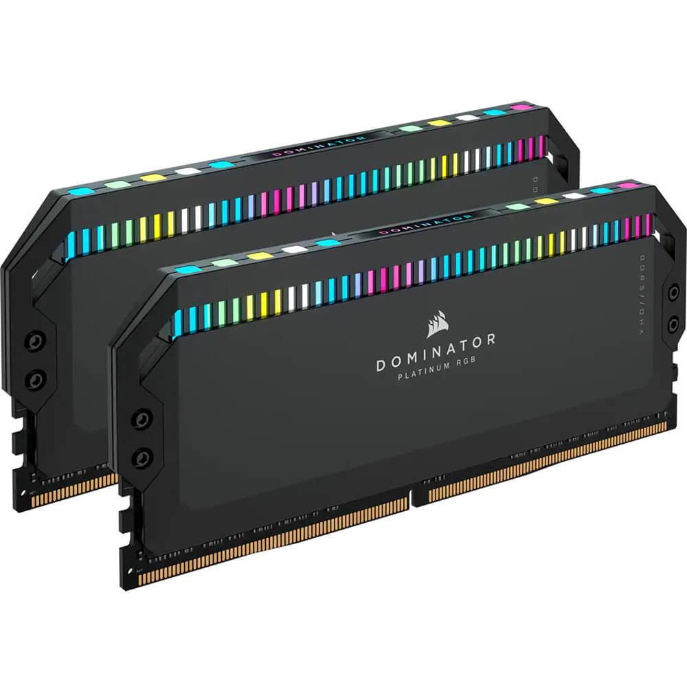 Corsair Dominator Platinum DDR5 32GB DRAM 5600MHz C36 Memory Kit – Black (CMT32GX5M2X5600C36) image 1