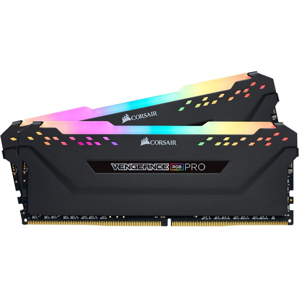 Corsair VENGEANCE RGB PRO 16 GB (2 x 8 GB) DDR4 DRAM 3600MHz C18 Desktop Memory Kit (CMW16GX4M2Z3600C18) image 2