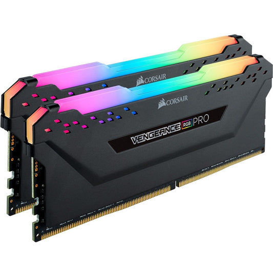 Corsair VENGEANCE RGB PRO 16 GB (2 x 8 GB) DDR4 DRAM 3600MHz C18 Desktop Memory Kit (CMW16GX4M2Z3600C18) image 1