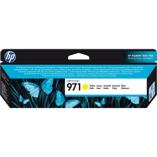 HP 971 Yellow Ink Cartridge (CN624AE) image 1