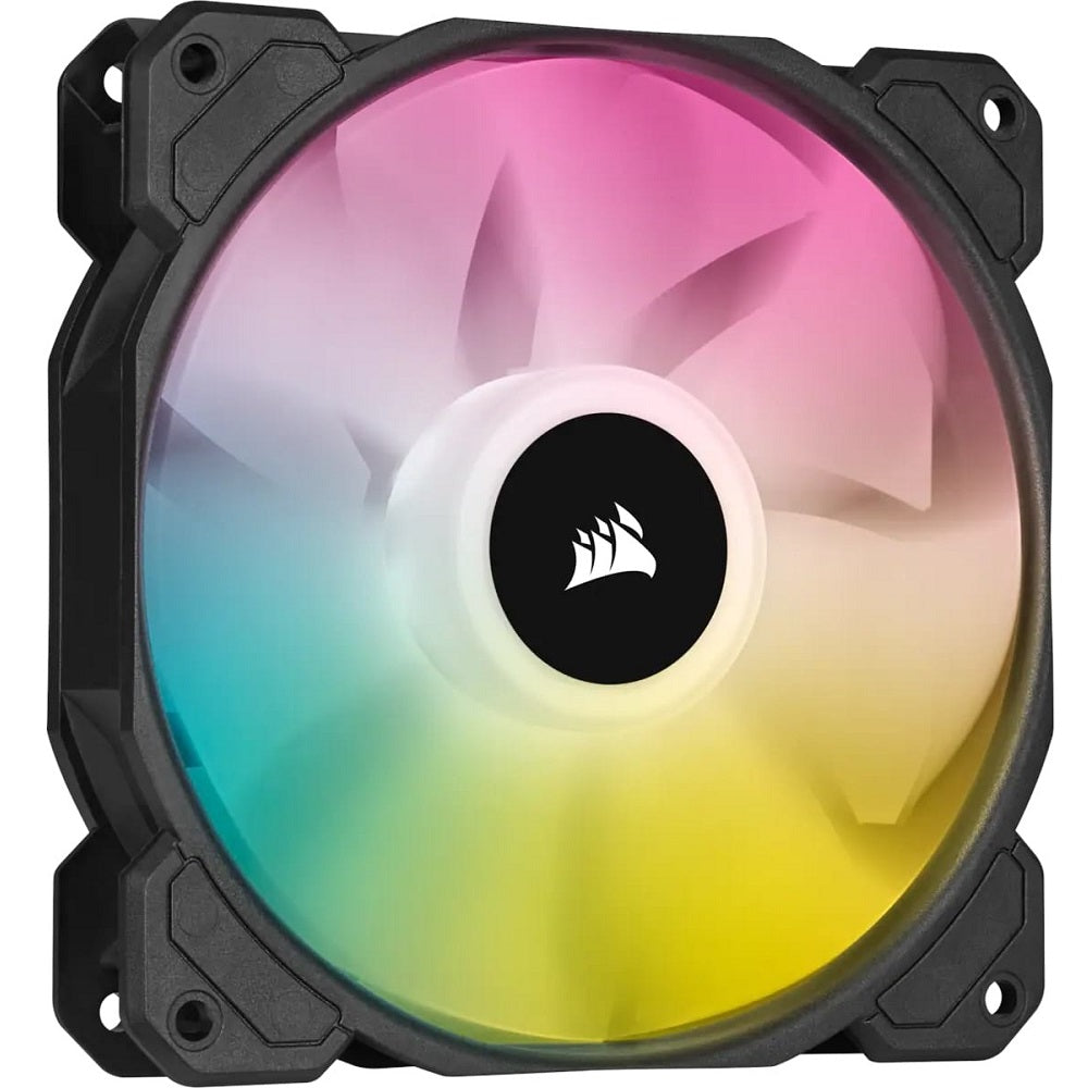 Corsair iCUE SP120 RGB ELITE Performance Triple Pack with Lighting Node CORE 120mm PWM Fan (CO-9050109-WW) image 1