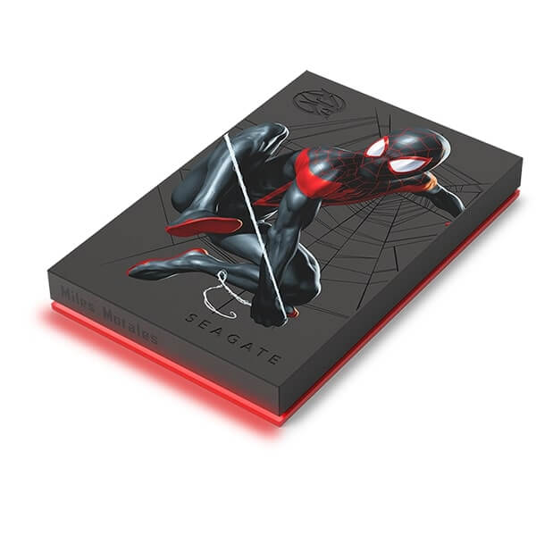 Seagate Miles Morales Spider-Man Special Edition 2TB FireCuda RGB External Gaming Hard Drive (STKL2000419) image 3