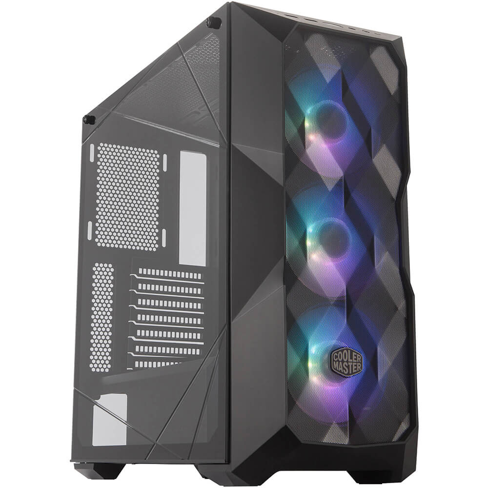 Cooler Master MasterBox TD500 Mid Tower ATX Case – Mesh Black image 1