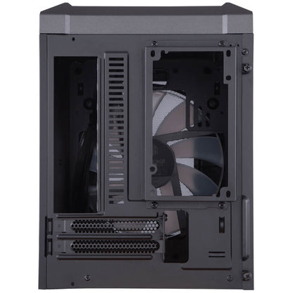 Cooler Master H100 Mini-ITX Case (MCM-H100-KANN-S00) — rear view