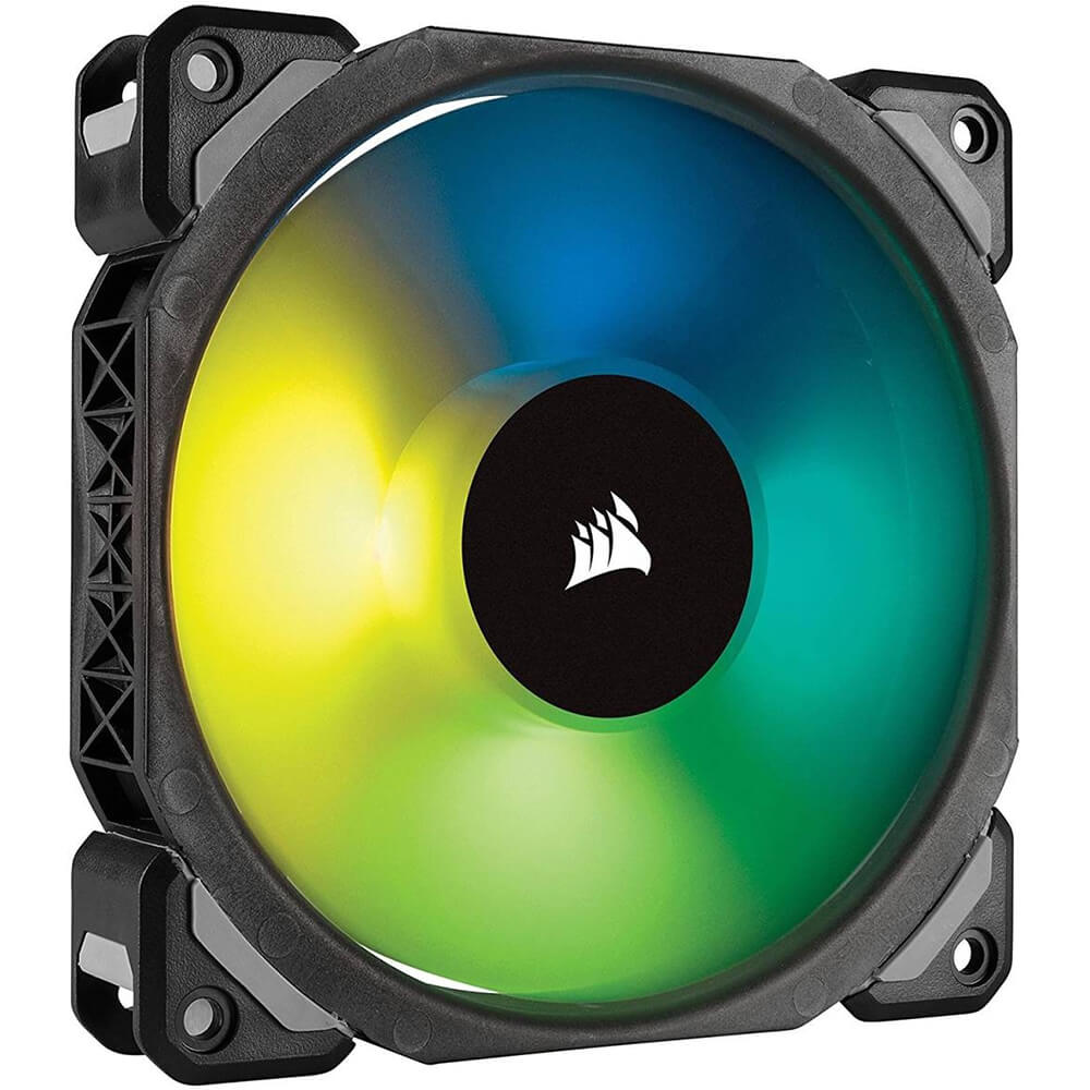 Corsair ML140 PRO RGB LED 140mm PWM Premium Magnetic Levitation Cooling Fan (CO-9050077-WW) image 1