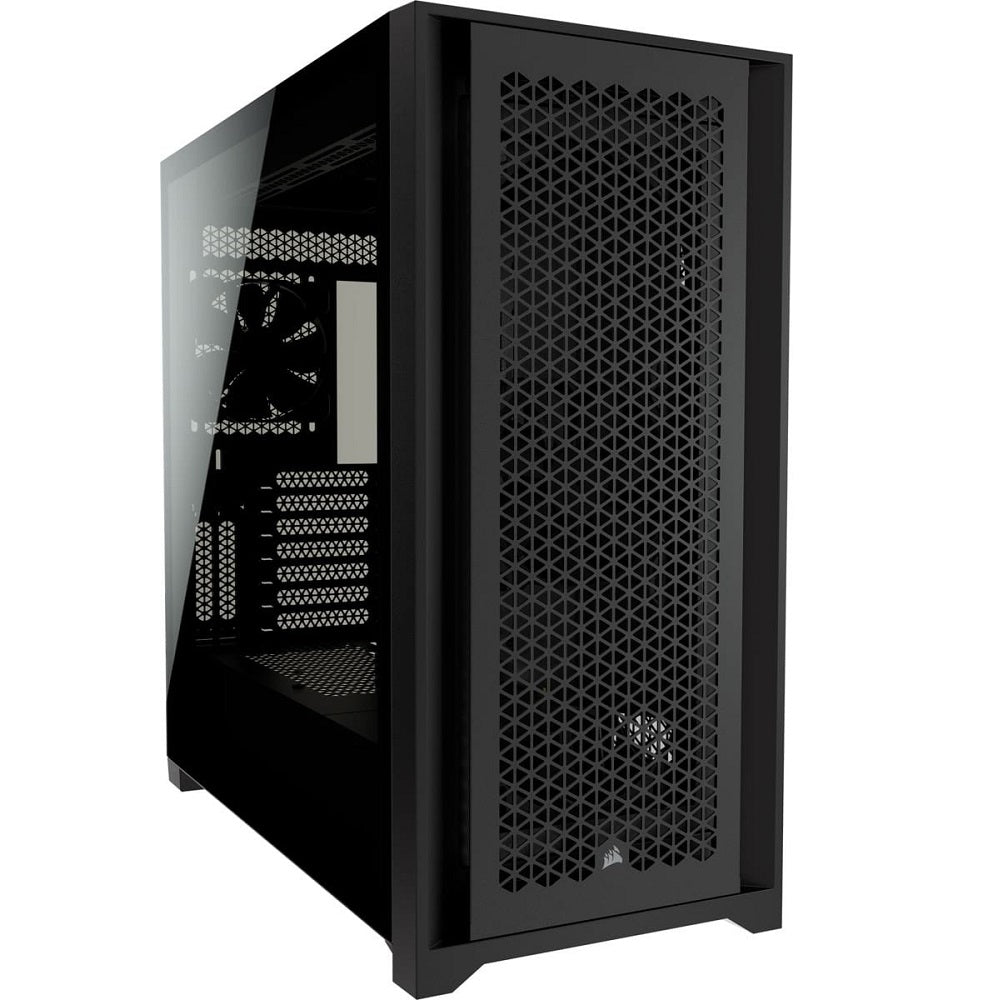 Corsair 5000D AIRFLOW Tempered Glass Mid-Tower ATX PC Case – Black (CC-9011210-WW) image 1