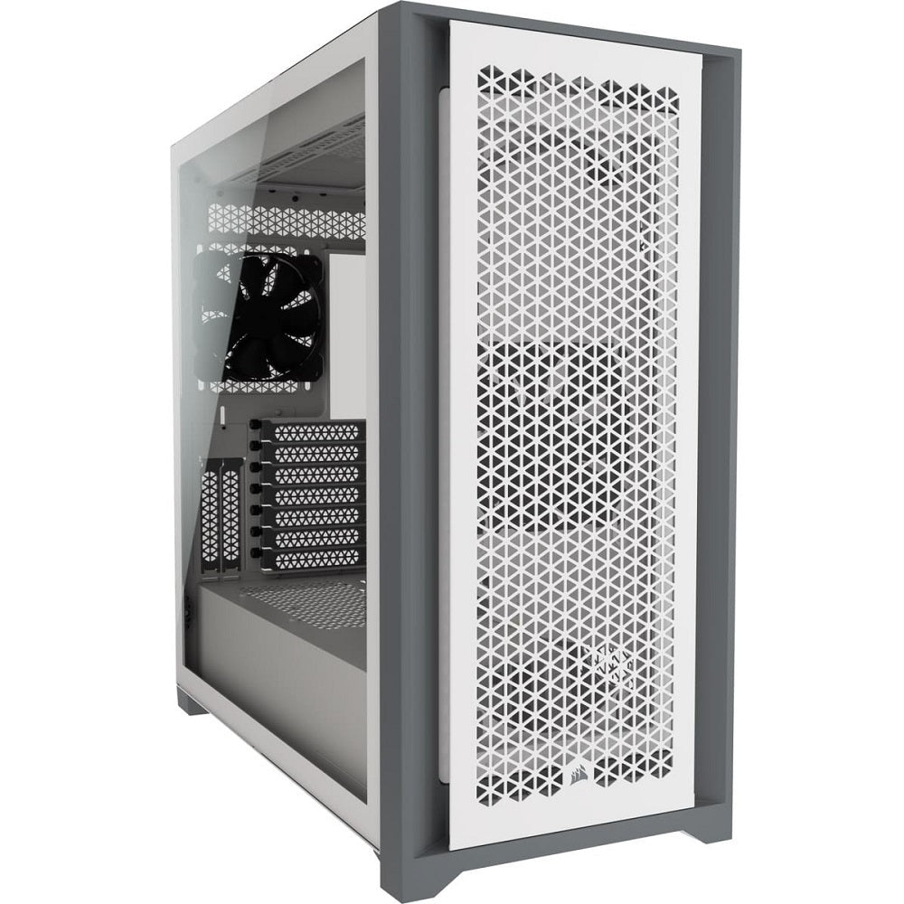 Corsair 5000D Airflow Tempered Glass Mid-Tower ATX White PC Case (CC-9011211-WW) image 1
