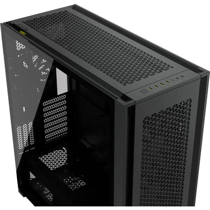 Corsair 7000D Airflow Full-Tower ATX Black PC Case (CC-9011218-WW) — front view