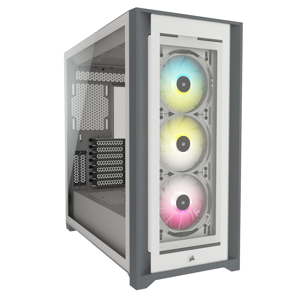 Corsair iCUE 5000X RGB Tempered Glass Mid-Tower ATX Smart PC Case (CC-9011213-WW) image 1