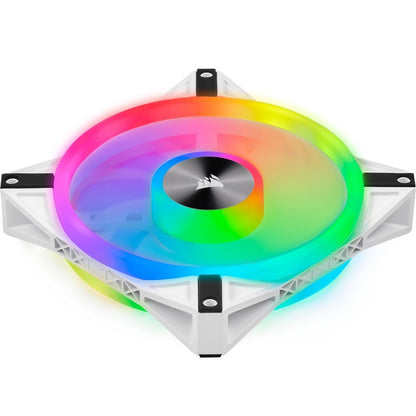 Corsair iCUE QL140 RGB 140mm White PWM Fan (CO-9050105-WW) — side view