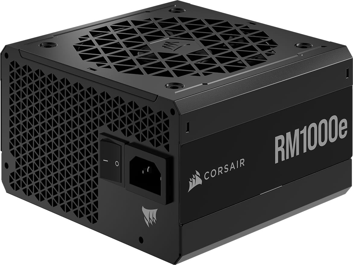 Corsair RM1000e 1000W 80+ Gold Certified Low-Noise Gaming Power Supply (CP-9020250-WW) image 1