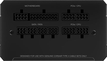 Corsair RM850e 850W 80+ Gold Certified Low-Noise Gaming Power Supply (CP-9020263-WW) — side view
