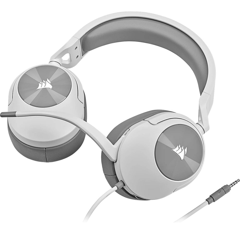 Corsair HS55 STEREO White Wired Gaming Headset (CA-9011261-AP) image 2