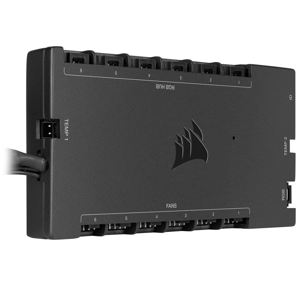 Corsair iCUE Commander CORE XT Smart RGB Lighting and Fan Speed Controller (CL-9011112-WW) image 2