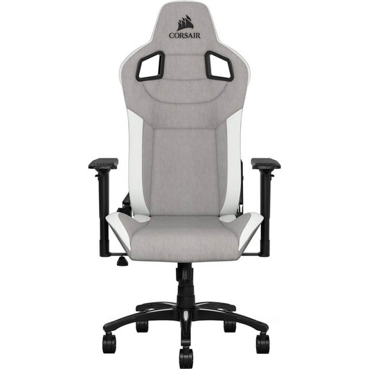 Corsair T3 Rush Gaming Chair – Grey/White image 1