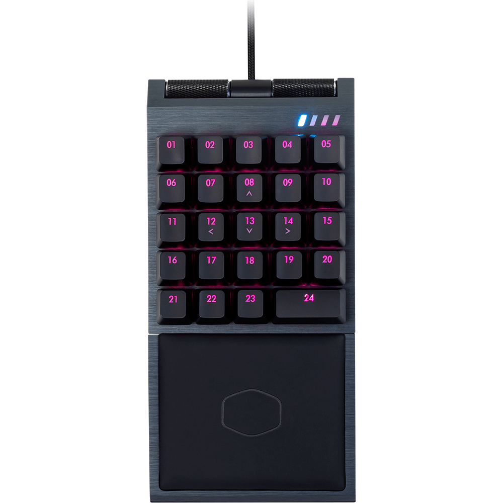 CoolerMaster CP01 Cherry MX Red RGB Gaming Control Keypad (CP-01-GKCR1) image 1