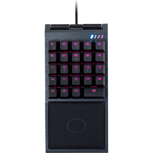 CoolerMaster CP01 Cherry MX Red RGB Gaming Control Keypad (CP-01-GKCR1) image 1