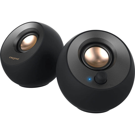 Creative Pebble V2 2.0 USB Desktop Speaker – Black (Creative Pebble V2) image 1