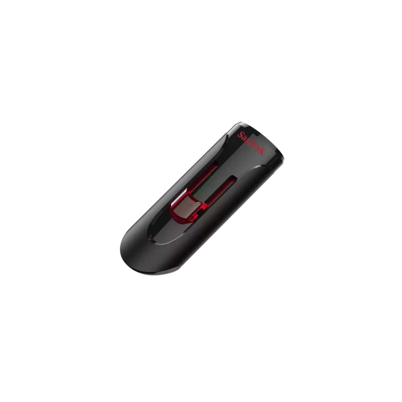 SanDisk 32GB Cruzer Glide 3.0 USB Flash Drive (SDCZ600-032G-G35) — side view