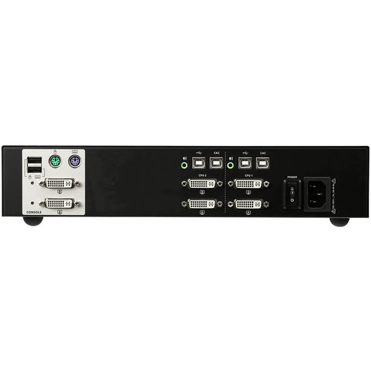 ATEN 2-Port USB DVI Dual Display Secure KVM Switch PSS PP v3.0 Compliant (CS1142D) image 2