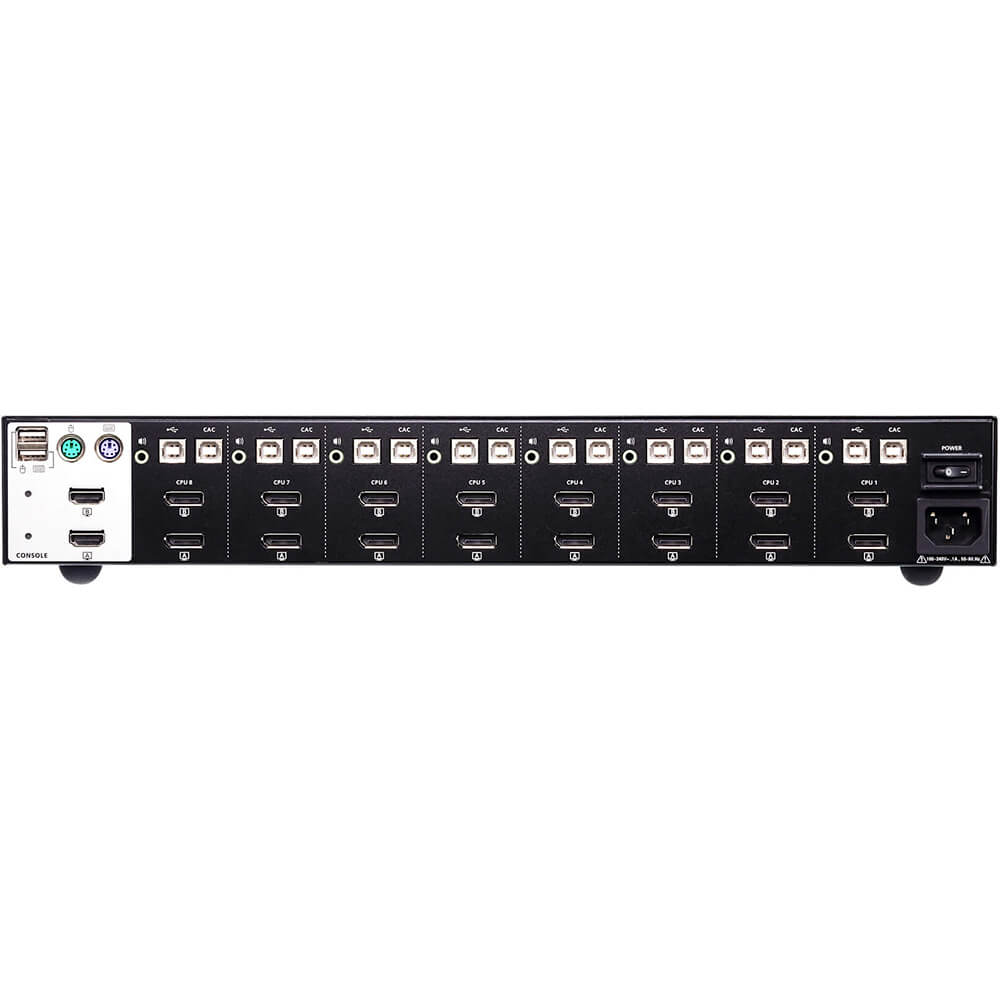 ATEN 8-Port USB DisplayPort Dual Display Secure KVM Switch PSS PP v3.0 Compliant (CS1148DP) image 2
