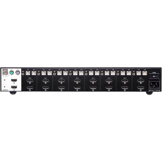 ATEN 8-Port USB DisplayPort Dual Display Secure KVM Switch PSS PP v3.0 Compliant (CS1148DP) image 2