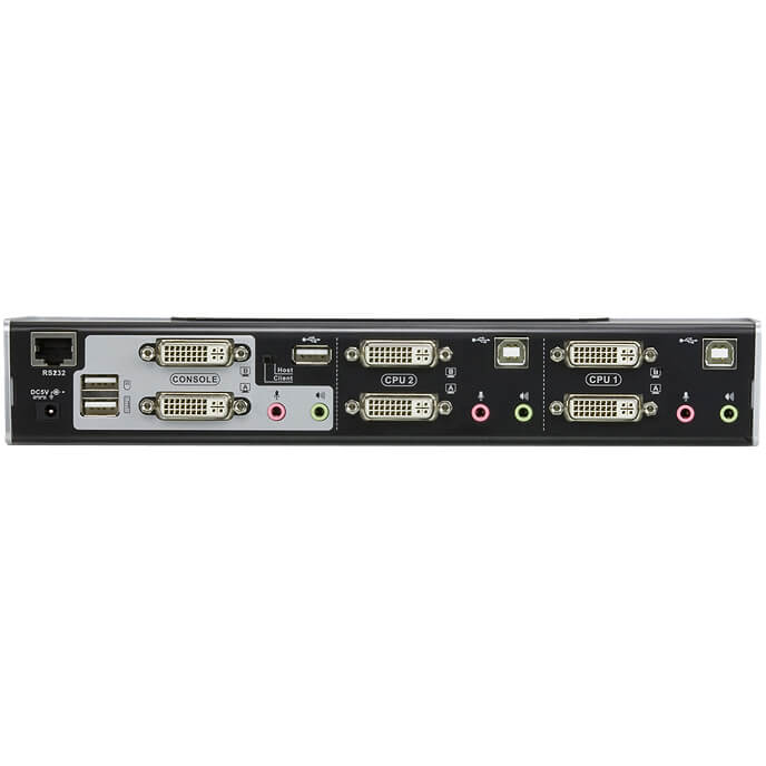 ATEN 2-port Dual Video Dual Link DVI KVMP Switch (CS1642A) image 3