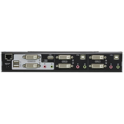 ATEN 2-port Dual Video Dual Link DVI KVMP Switch (CS1642A) — side view