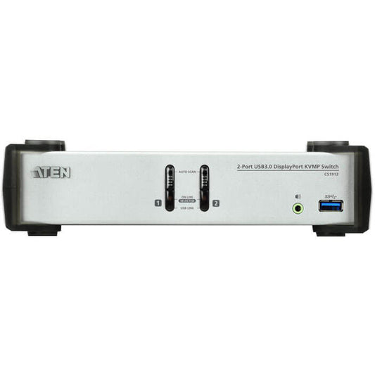 ATEN 2-Port USB 3.0 DisplayPort KVMP Switch (CS1912) image 1