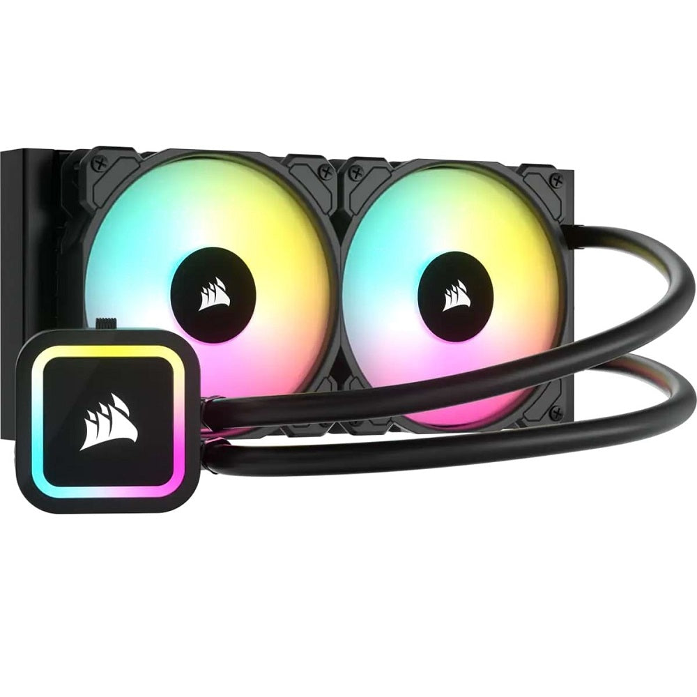 Corsair iCUE H100x RGB ELITE Liquid CPU Cooler (CW-9060065-WW2) image 1