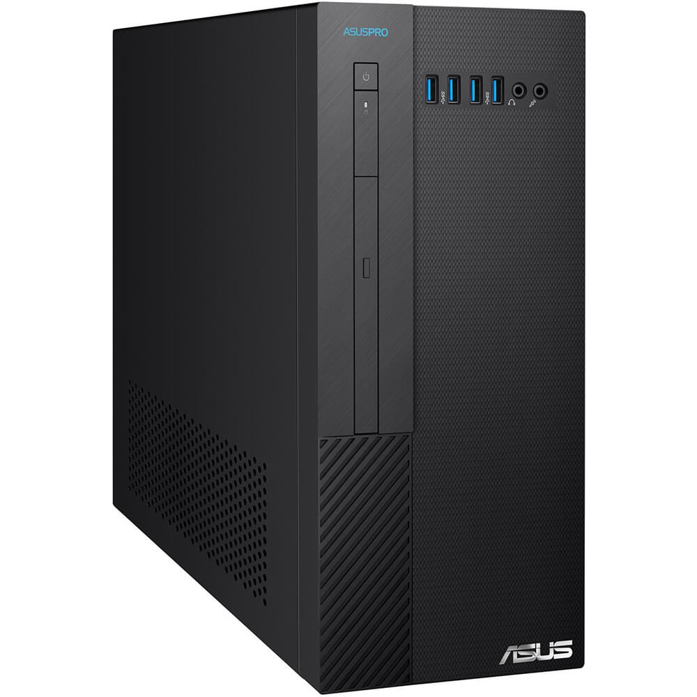 ASUS Pro D340MF Tower Desktop PC – Core i5-9400F / 8GB RAM / 1TB HDD / NVIDIA GeForce GT710 2GB DDR5 Graphics / Win 10 Pro / Black (D340MF-i581B2R) image 2